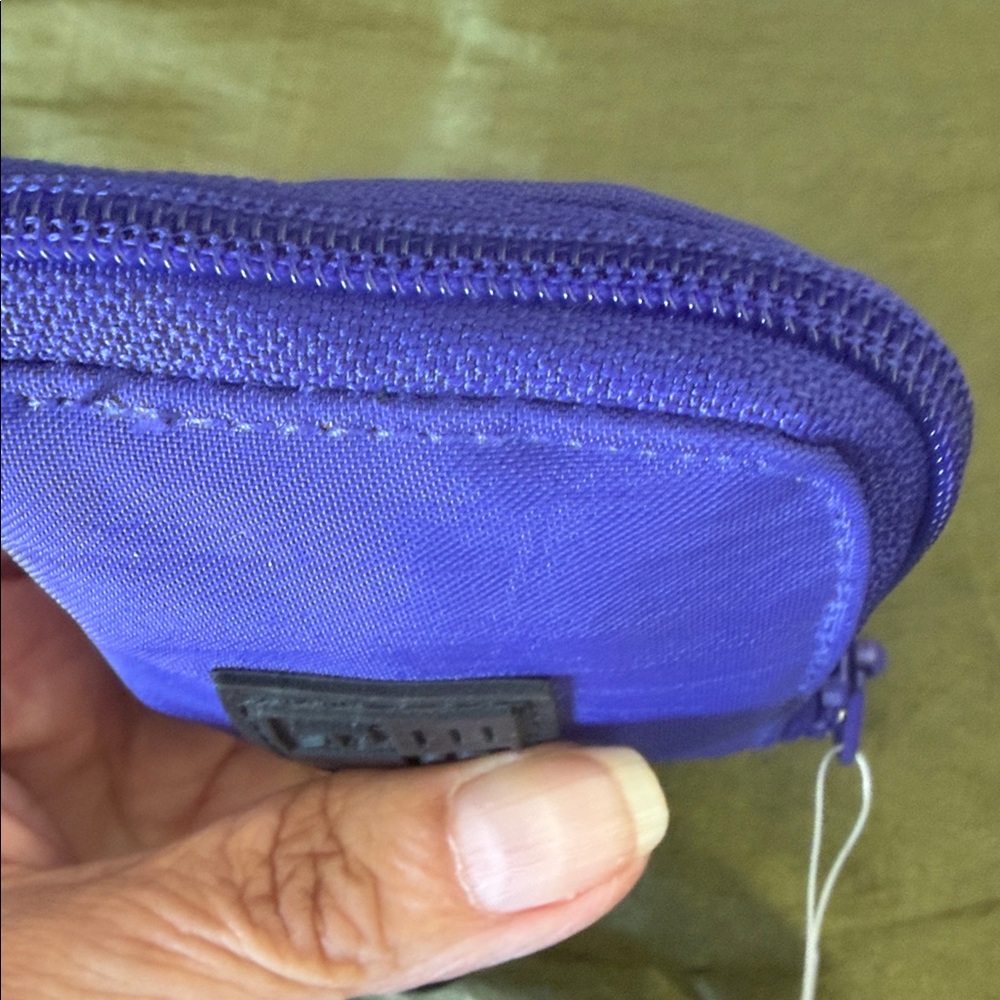 Esprit Purple Coin Pouch with Key Clip - Picture 9 of 11